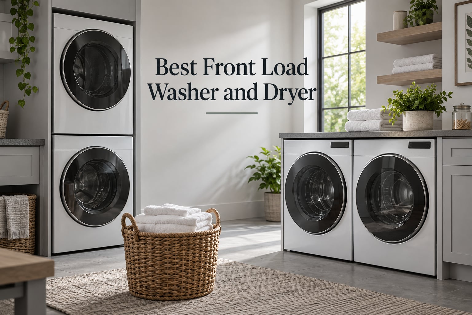 Best Front Load Washer and Dryer