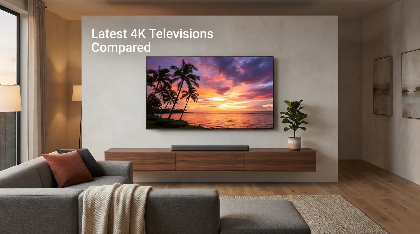 Latest 4K Televisions Compared