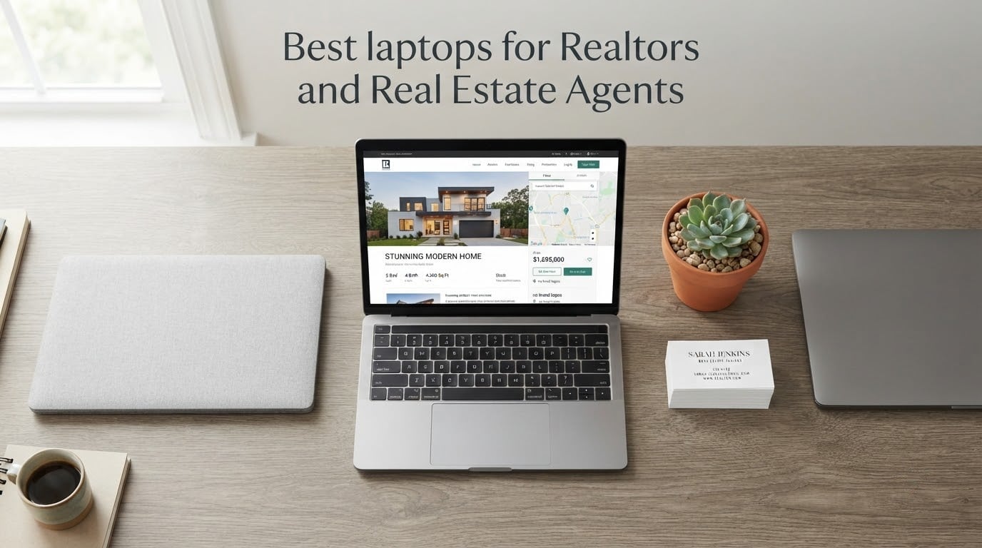 Best laptops for Realtors and Real Estate Agents