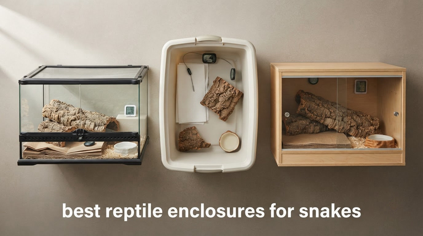 best reptile enclosures for snakes