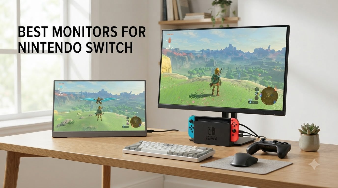 Best Monitors for Nintendo Switch