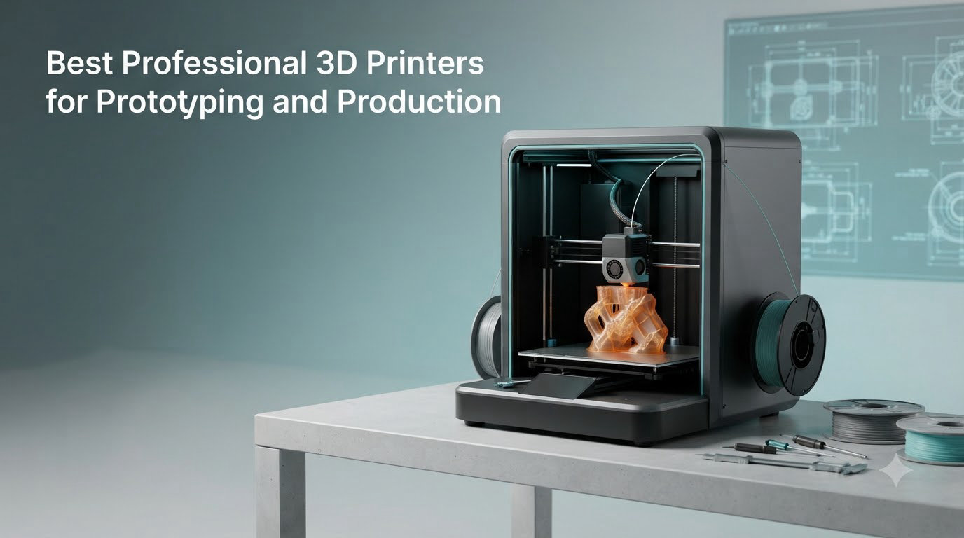 Best Professional 3D Printers for Prototyping and Production