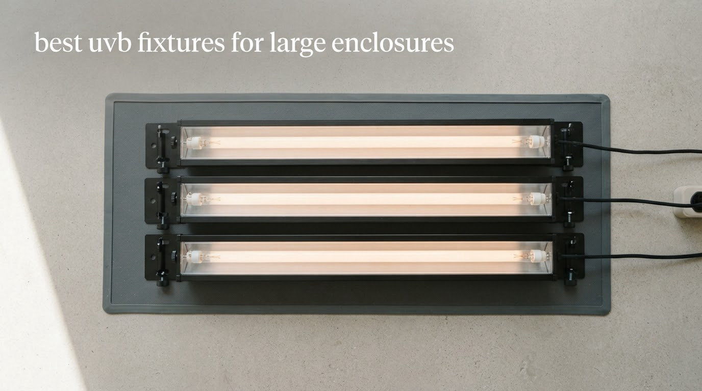 best uvb fixtures for large enclosures
