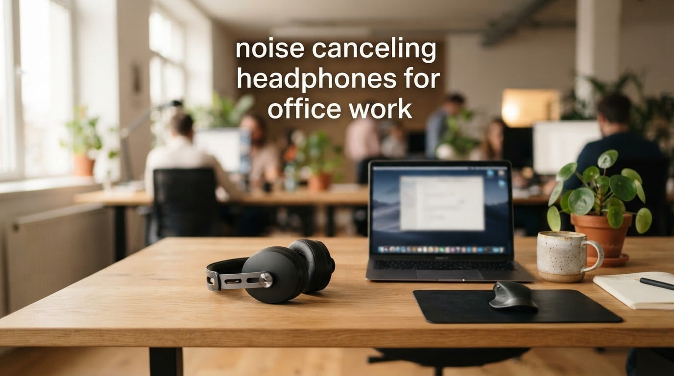 noise canceling headphones for office work