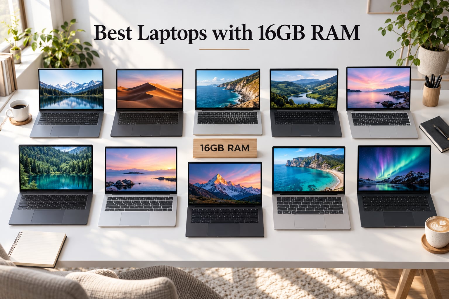Best Laptops with 16GB RAM