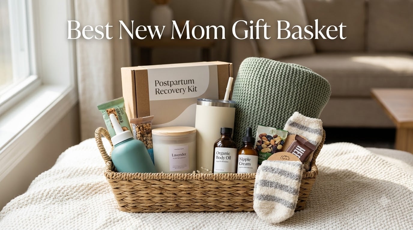 Best New Mom Gift Basket