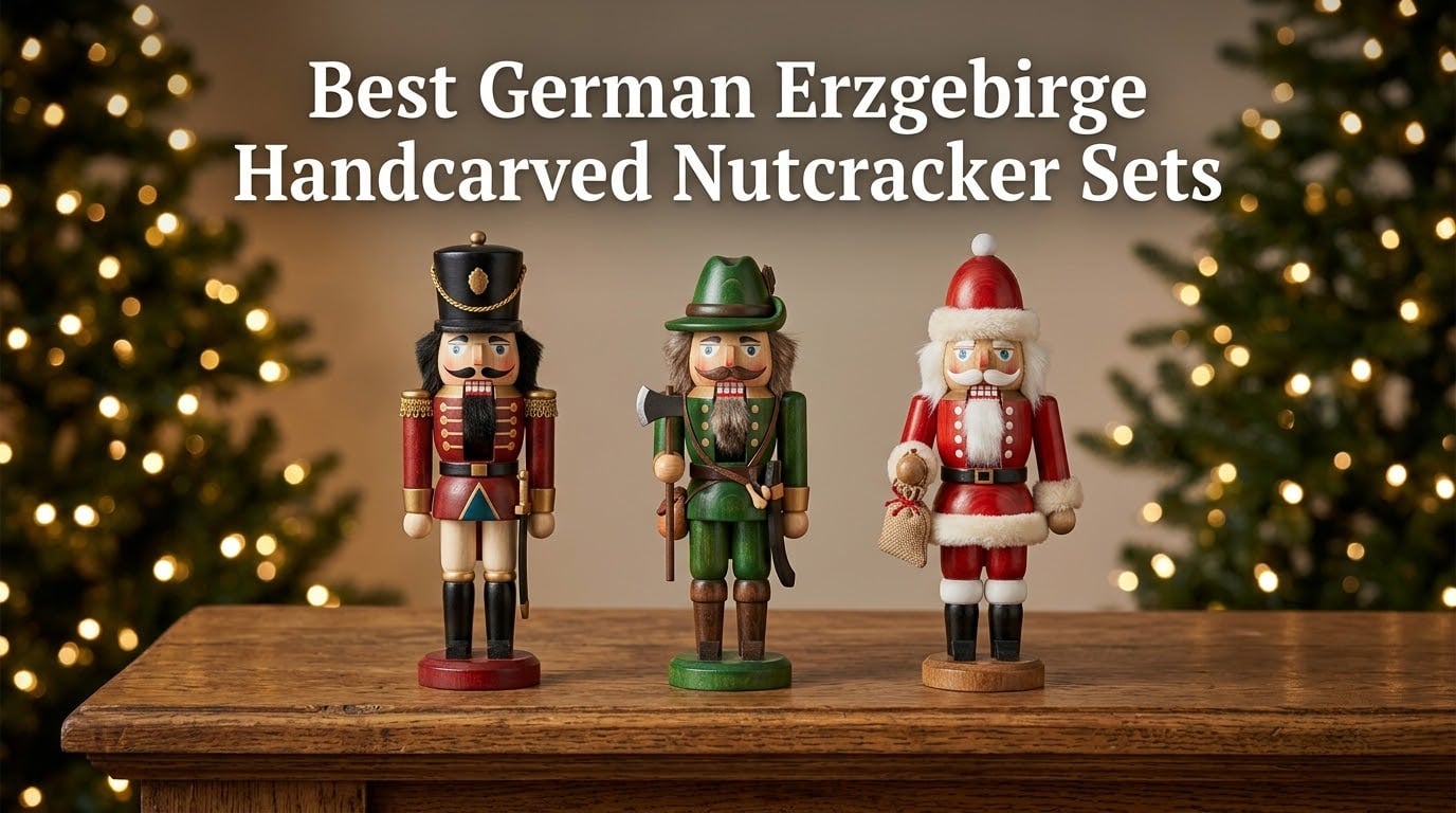 Best German Erzgebirge Handcarved Nutcracker Sets
