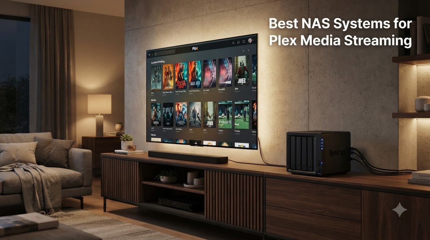 Best NAS Systems for Plex Media Streaming