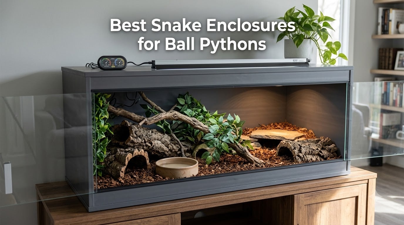 Best Snake Enclosures for Ball Pythons