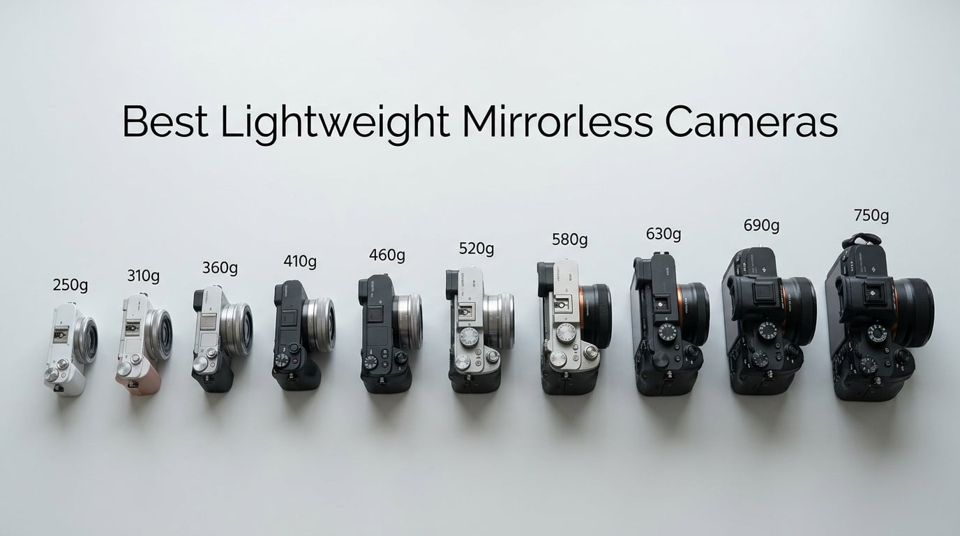 Best Lightweight Mirrorless Cameras