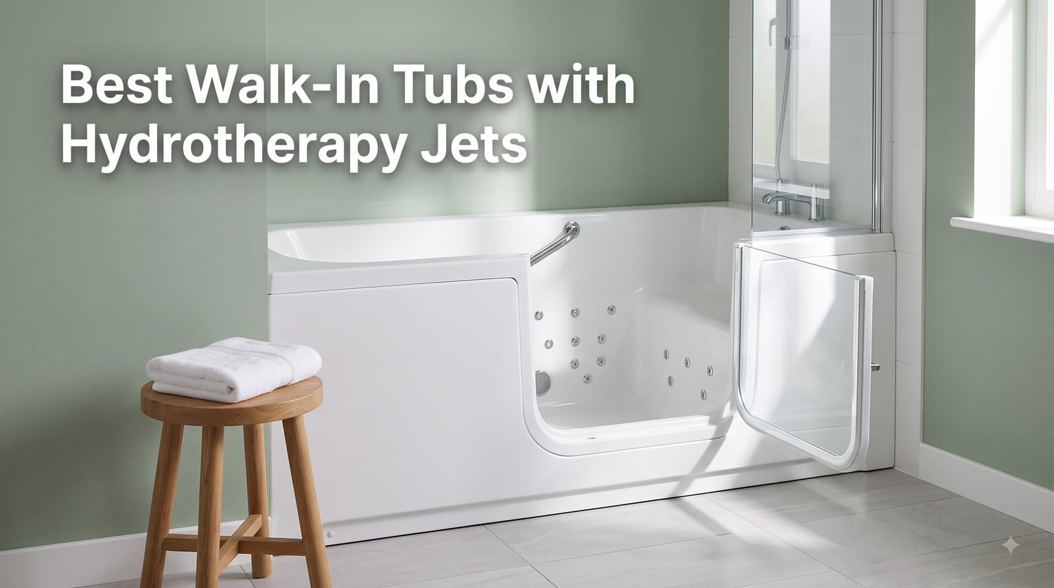 Best Walk-In Tubs with Hydrotherapy Jets