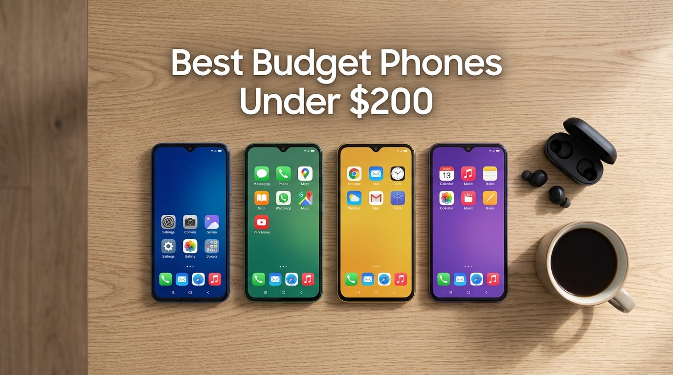 Best Budget Phones Under $200