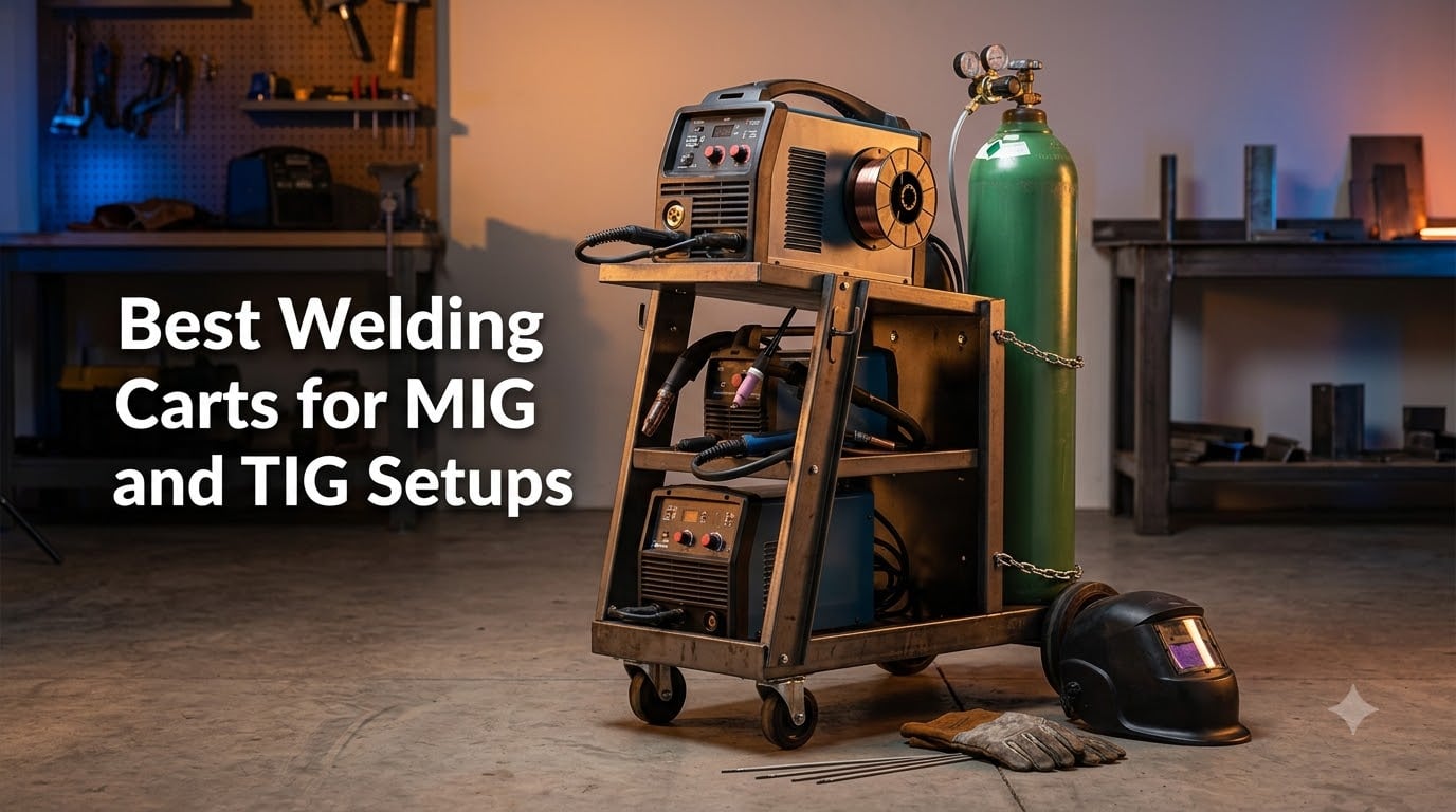 Best Welding Carts for MIG and TIG Setups