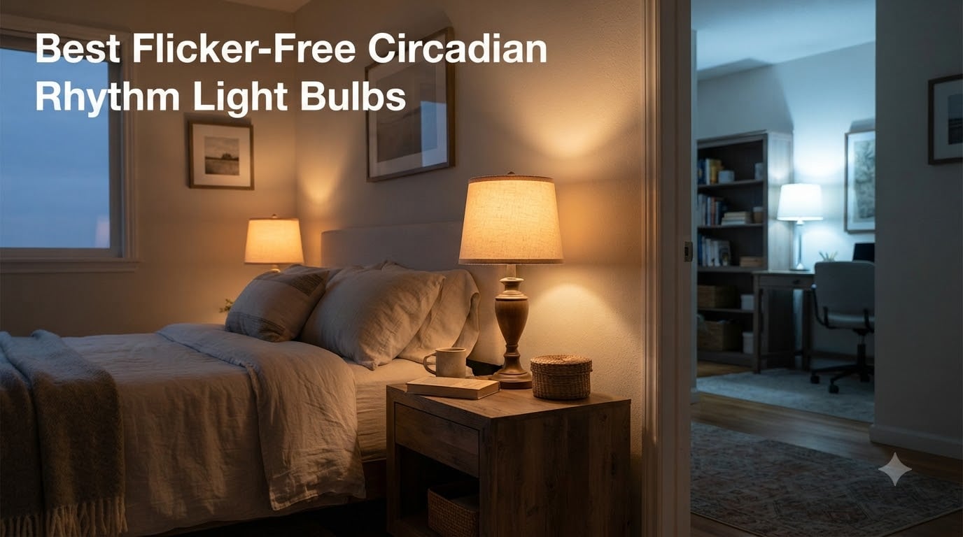 Best Flicker-Free Circadian Rhythm Light Bulbs