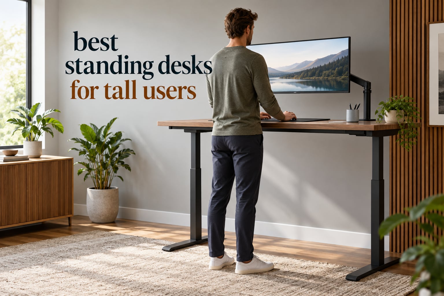 best standing desks for tall users