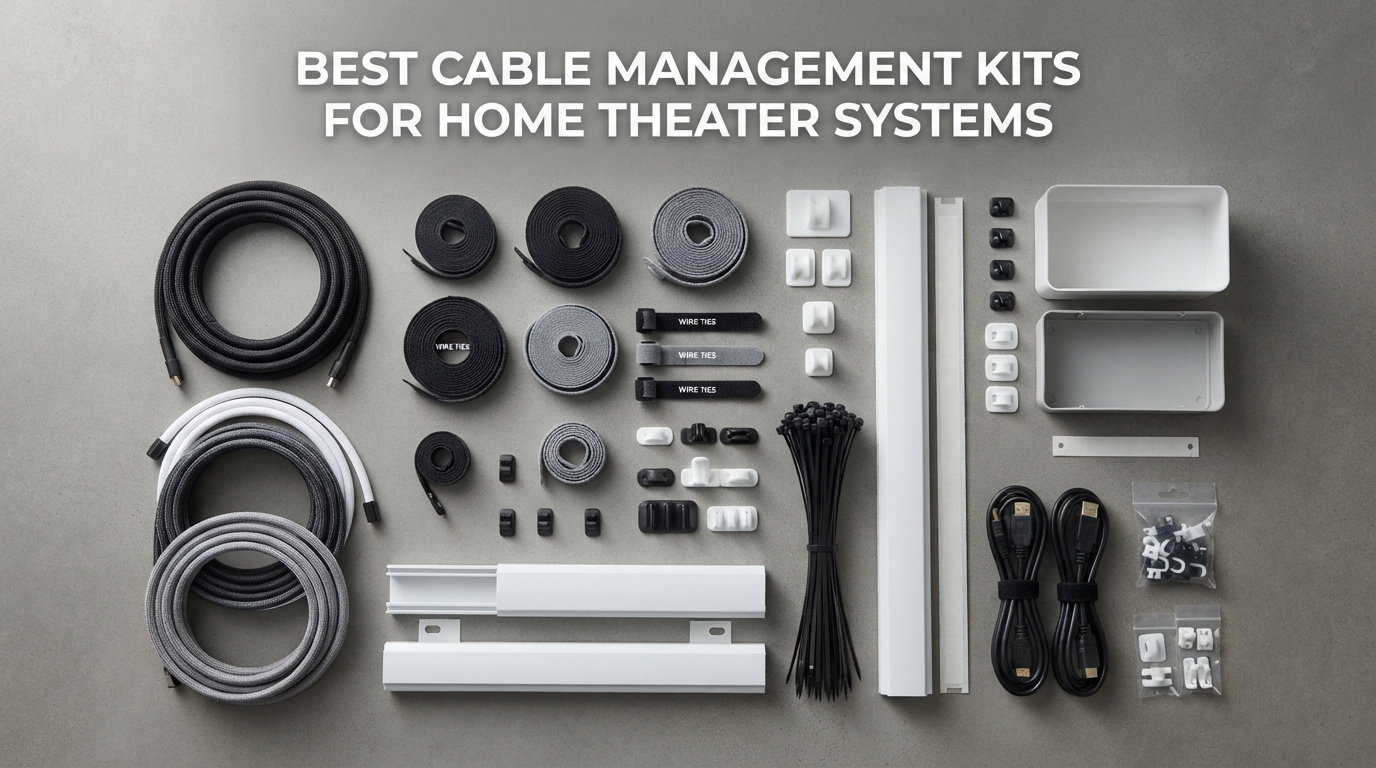 Best Cable Management Kits for Home Theater Systems