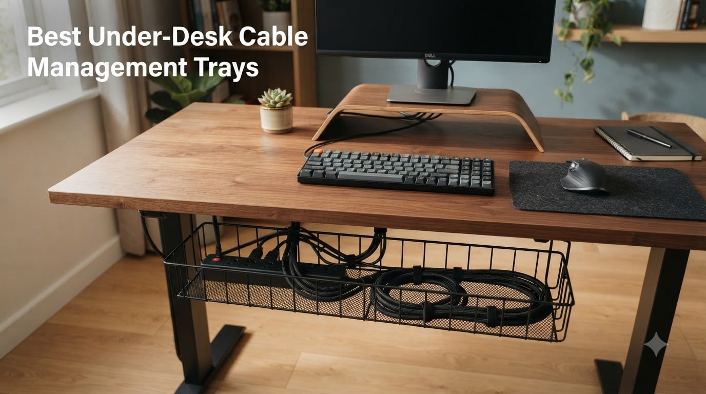 Best Under-Desk Cable Management Trays