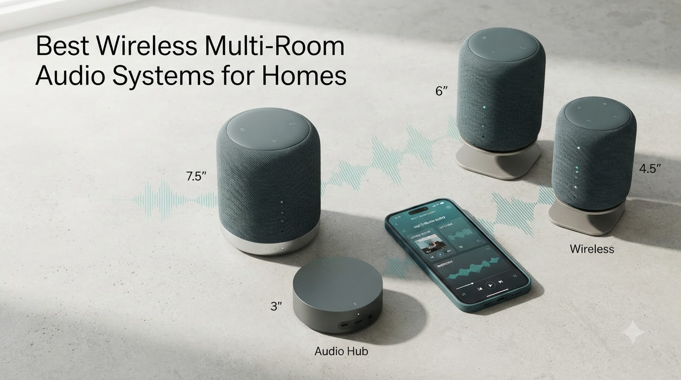 Best Wireless Multi-Room Audio Systems for Homes