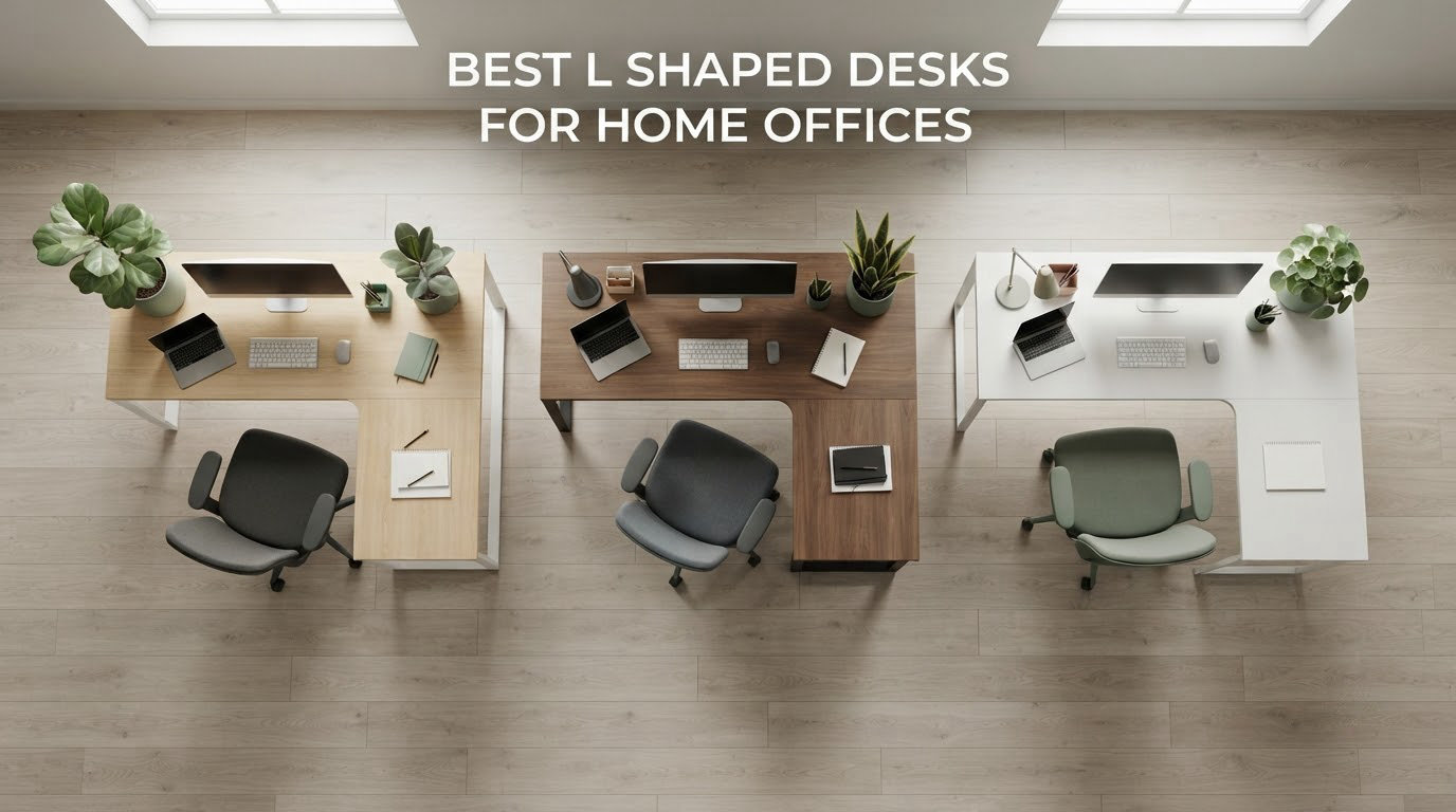 best l shaped desks for home offices
