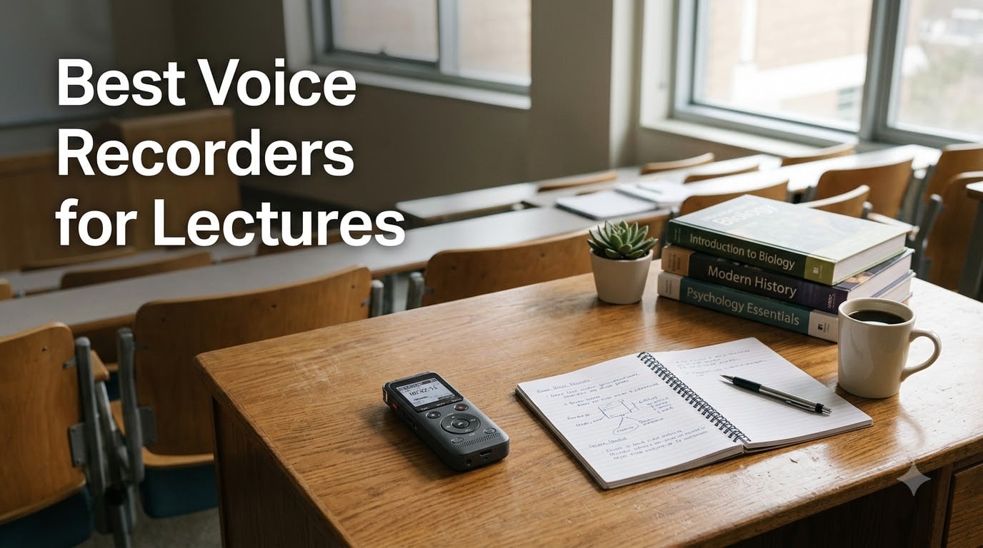 Best Voice Recorders for Lectures