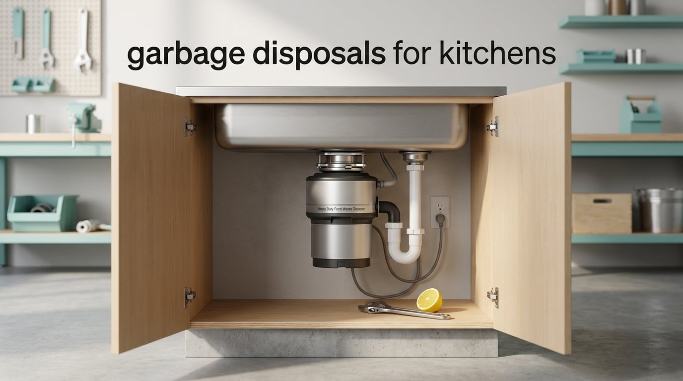 garbage disposals for kitchens