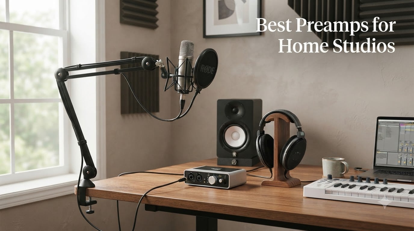 Best Preamps for Home Studios