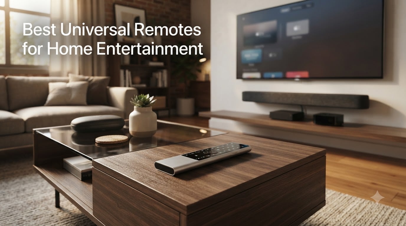 Best Universal Remotes for Home Entertainment