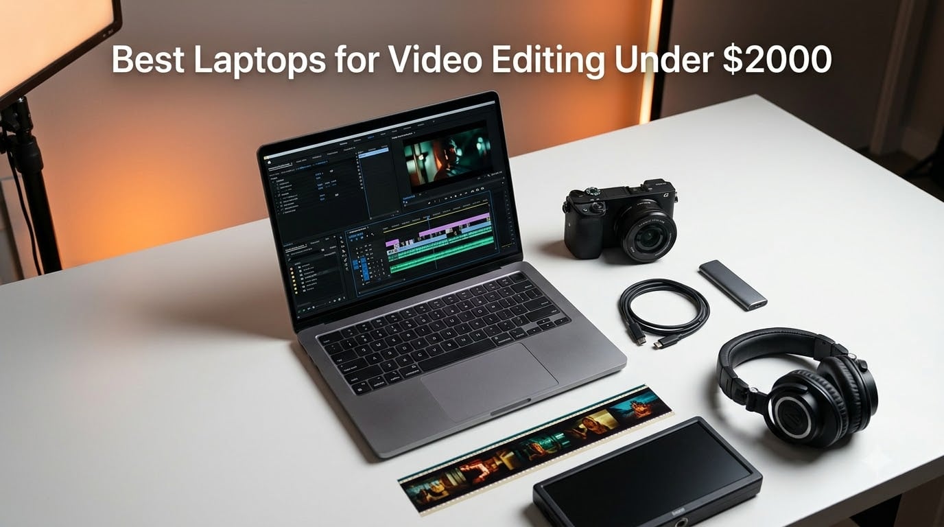 Best Laptops for Video Editing Under $2000