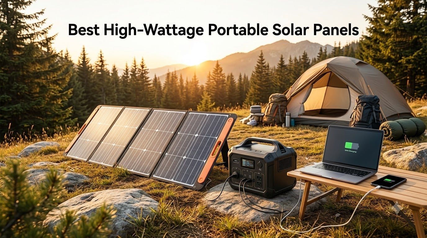 Best High-Wattage Portable Solar Panels