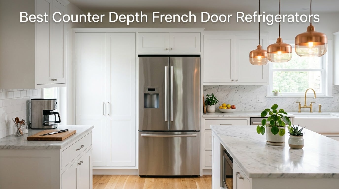 Best Counter Depth French Door Refrigerators