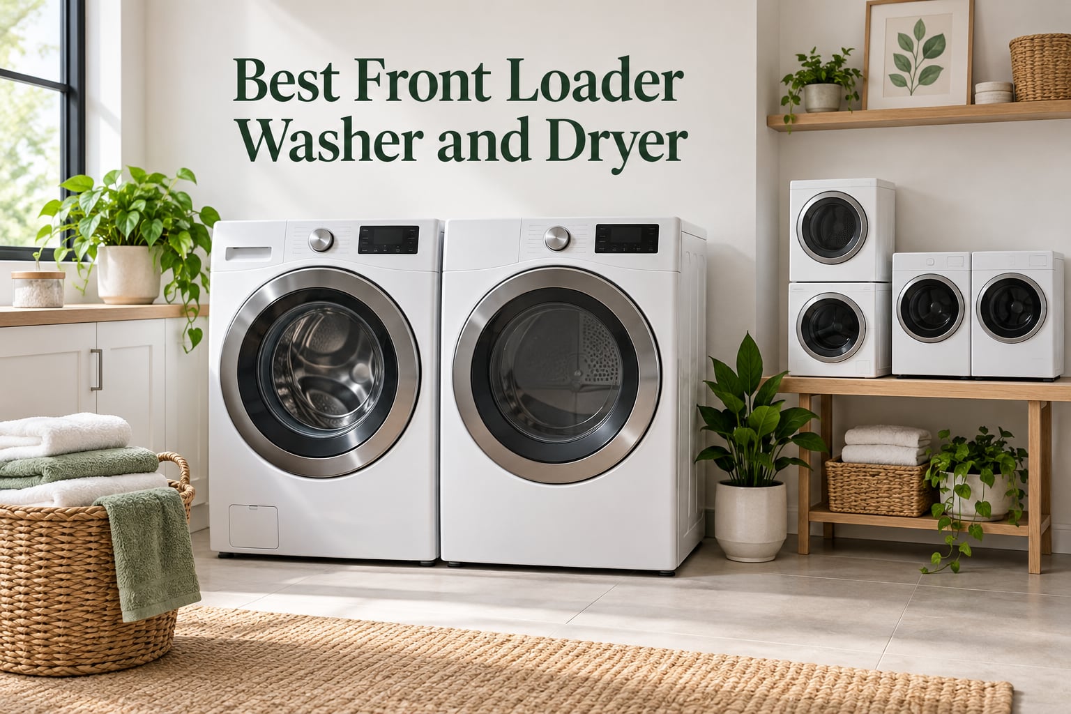 Best Front Loader Washer and Dryer