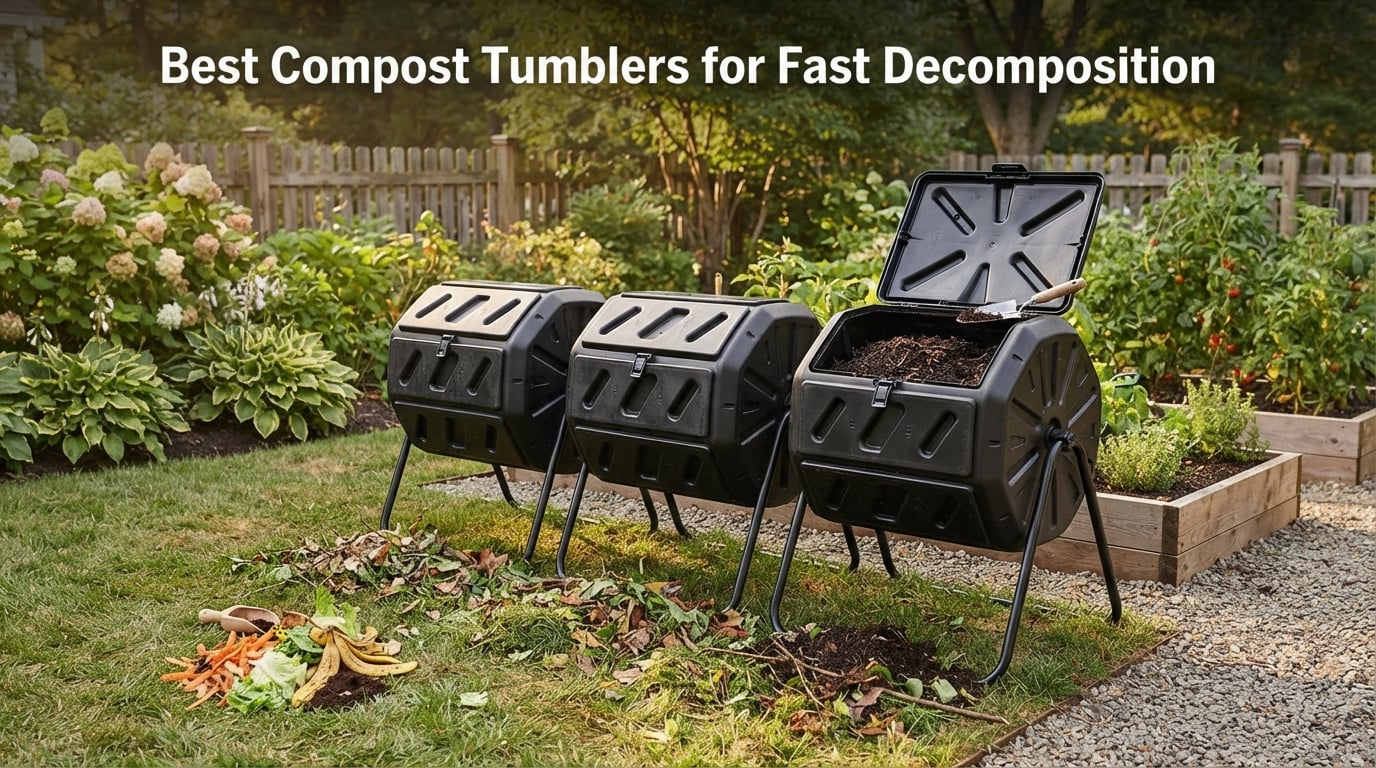 Best Compost Tumblers for Fast Decomposition