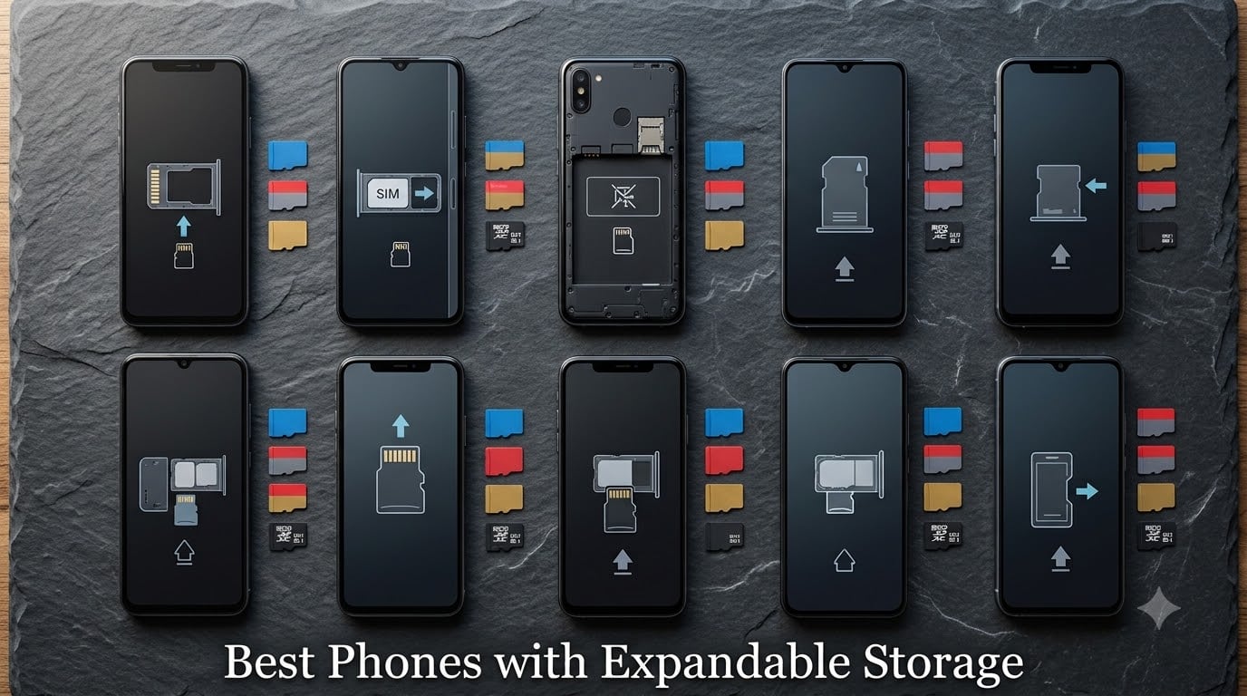 Best Phones with Expandable Storage