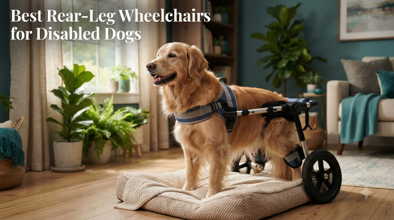 Best Rear-Leg Wheelchairs for Disabled Dogs