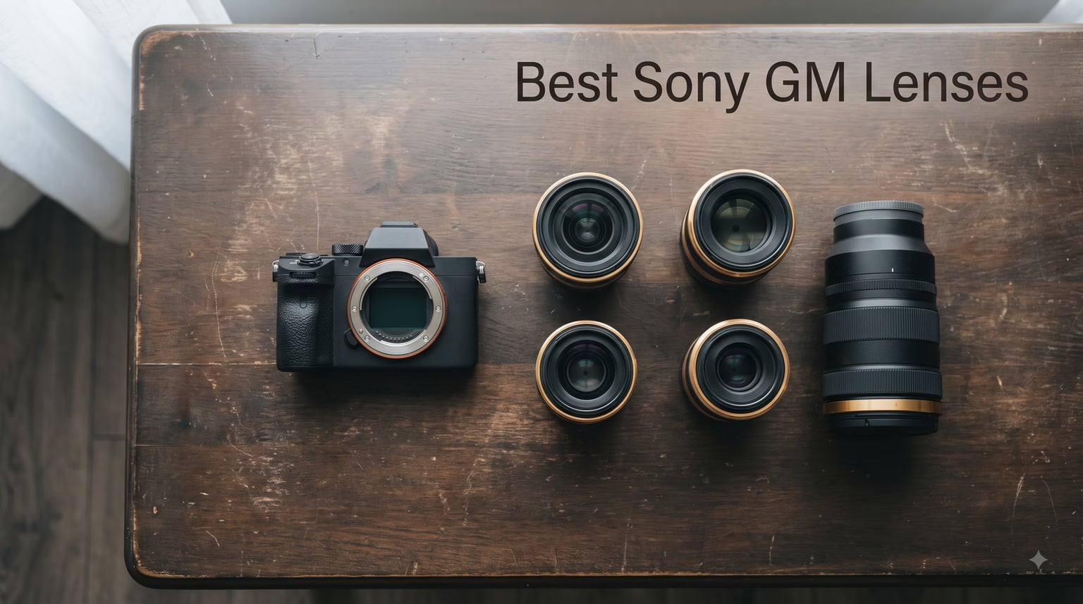 Best Sony GM Lenses