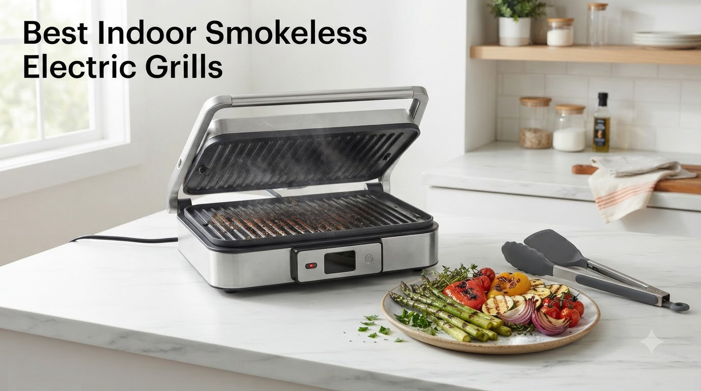 Best Indoor Smokeless Electric Grills