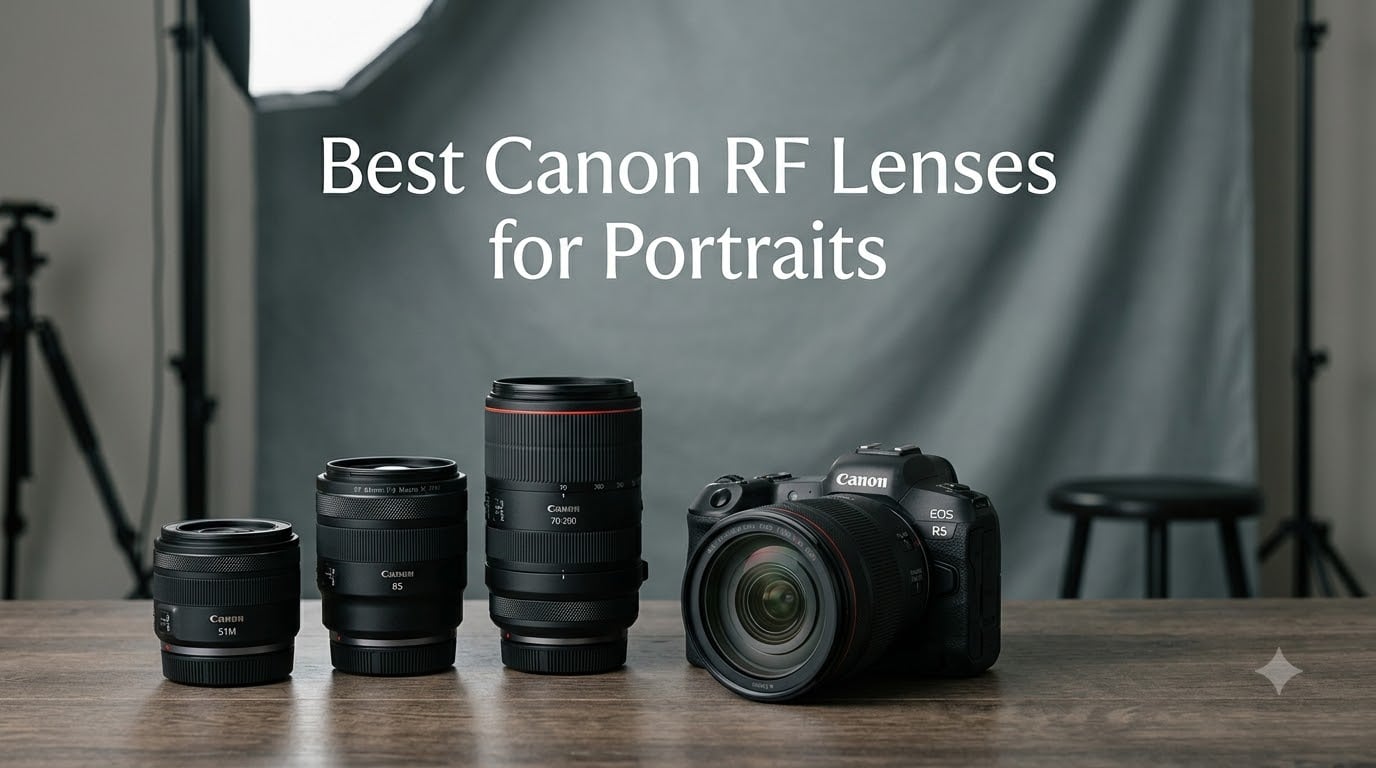 Best Canon RF Lenses for Portraits