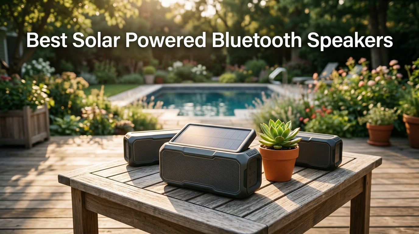 Best Solar Powered Bluetooth Speakers