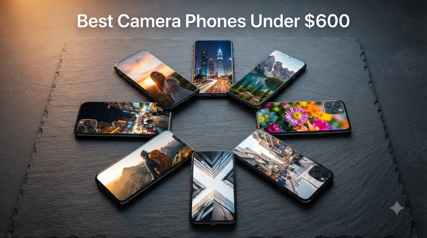 Best Camera Phones Under $600