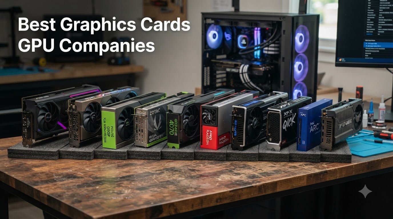 Best Graphics Cards GPU Companies