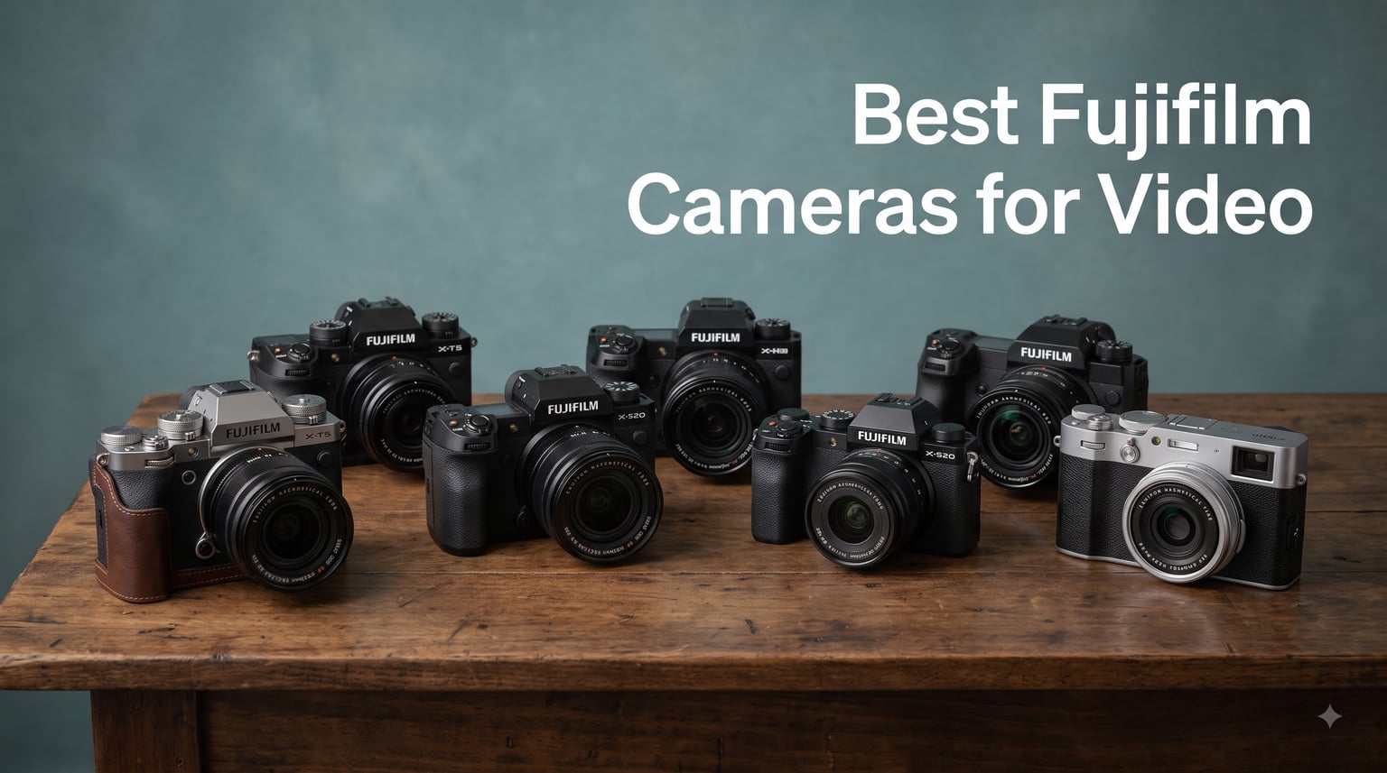 Best Fujifilm Cameras for Video