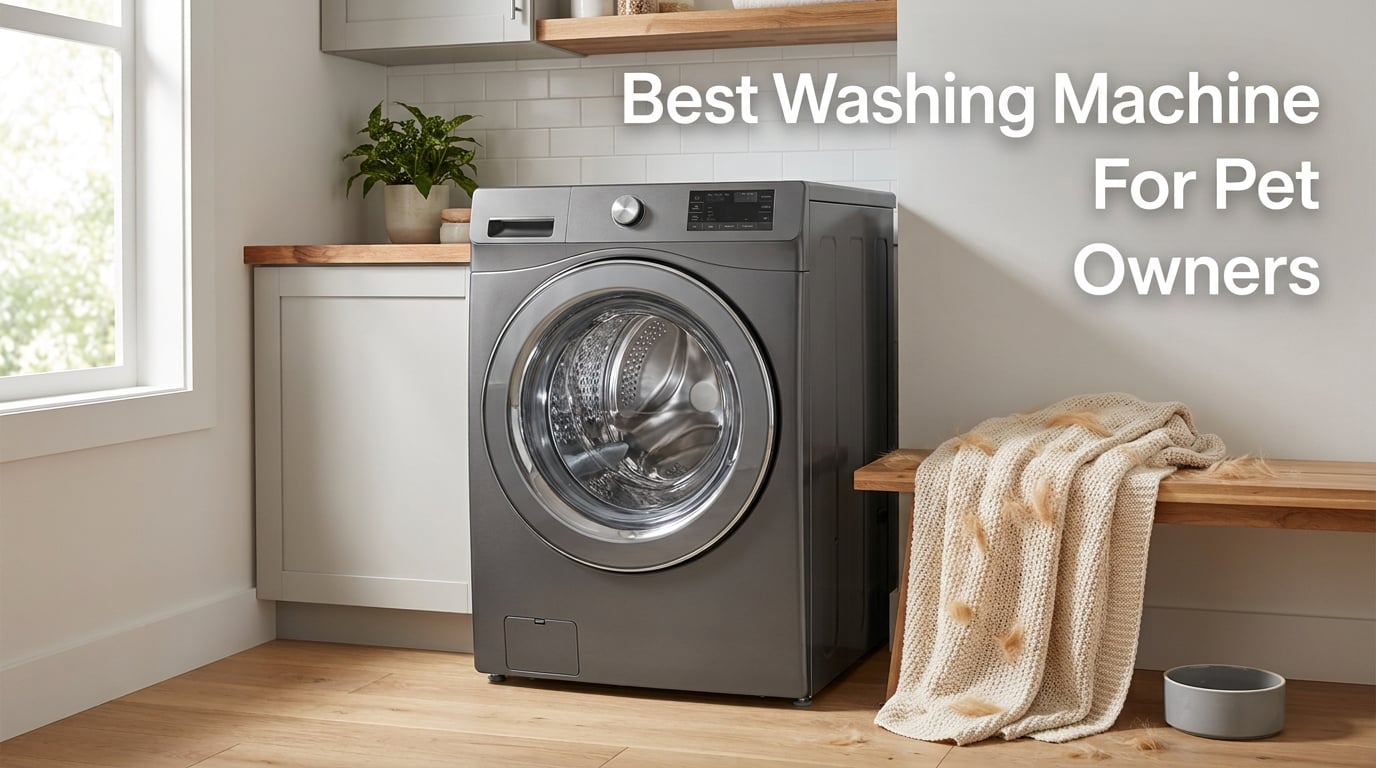 Best Washing Machine For Pet Owners