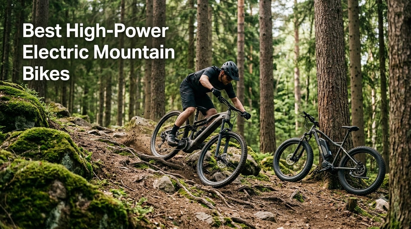 Best High-Power Electric Mountain Bikes