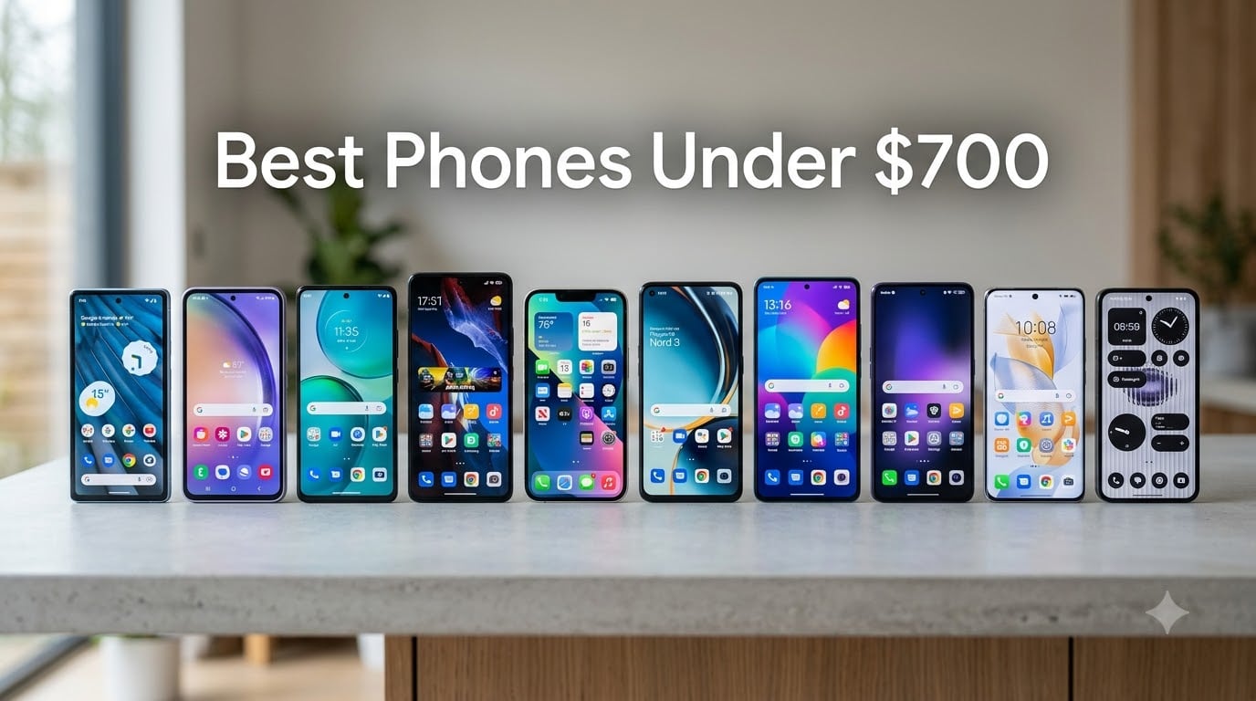 Best Phones Under $700