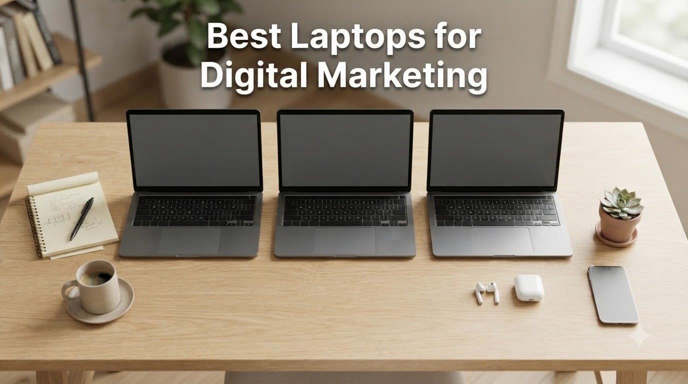 Best Laptops for Digital Marketing