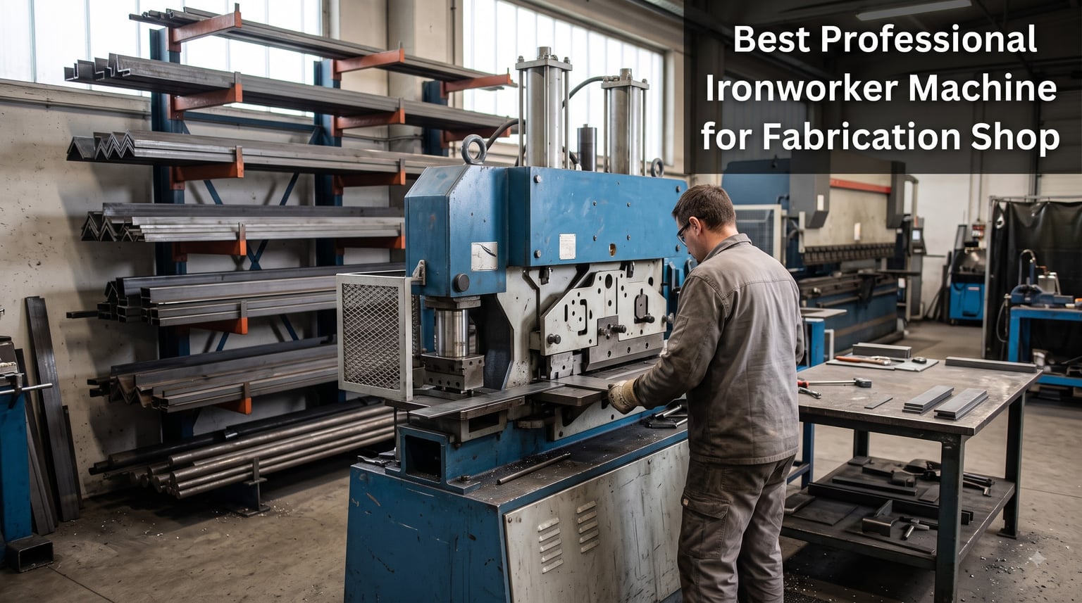Best Professional Ironworker Machine for Fabrication Shop