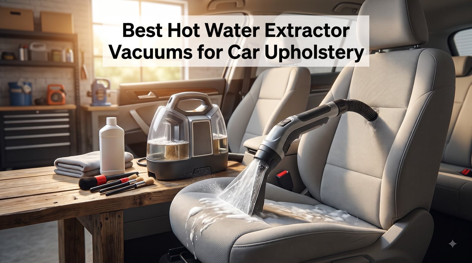 Best Hot Water Extractor Vacuums for Car Upholstery