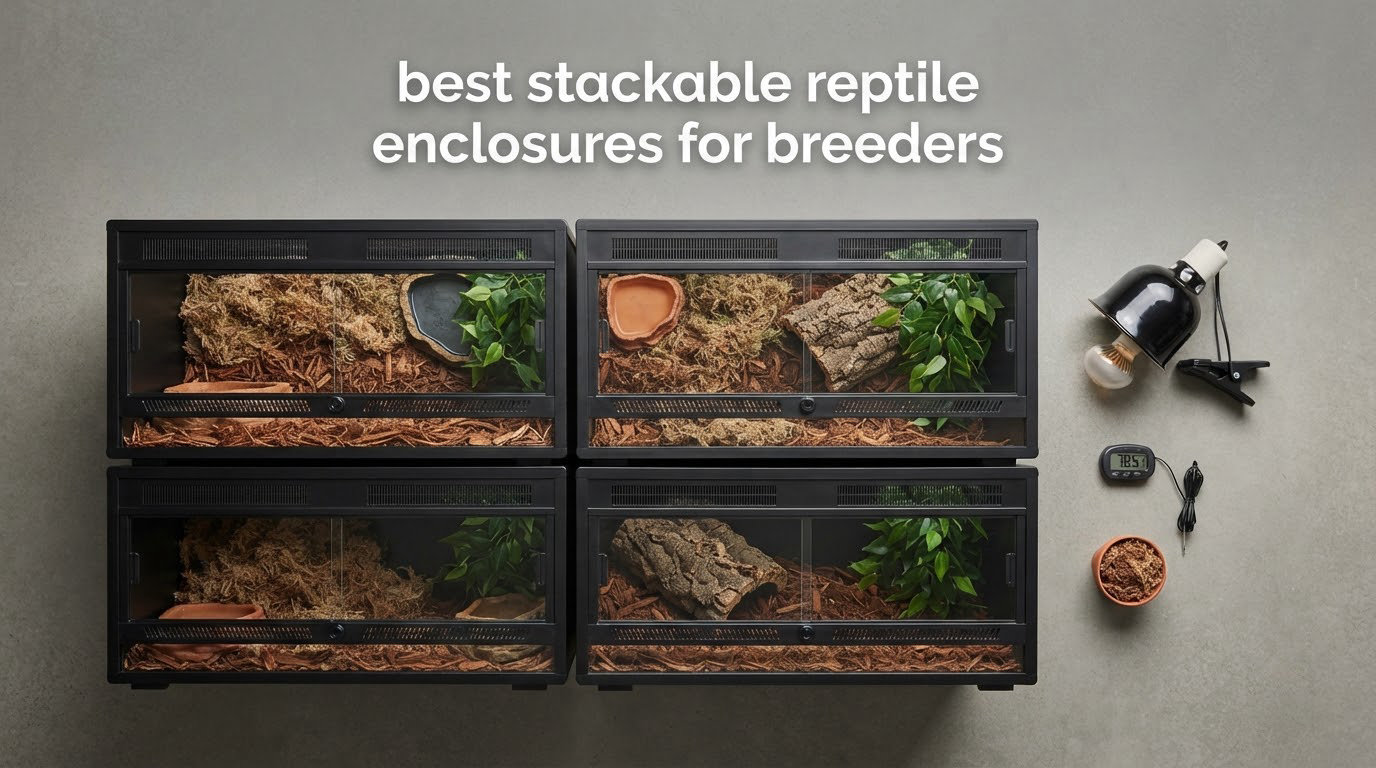 best stackable reptile enclosures for breeders
