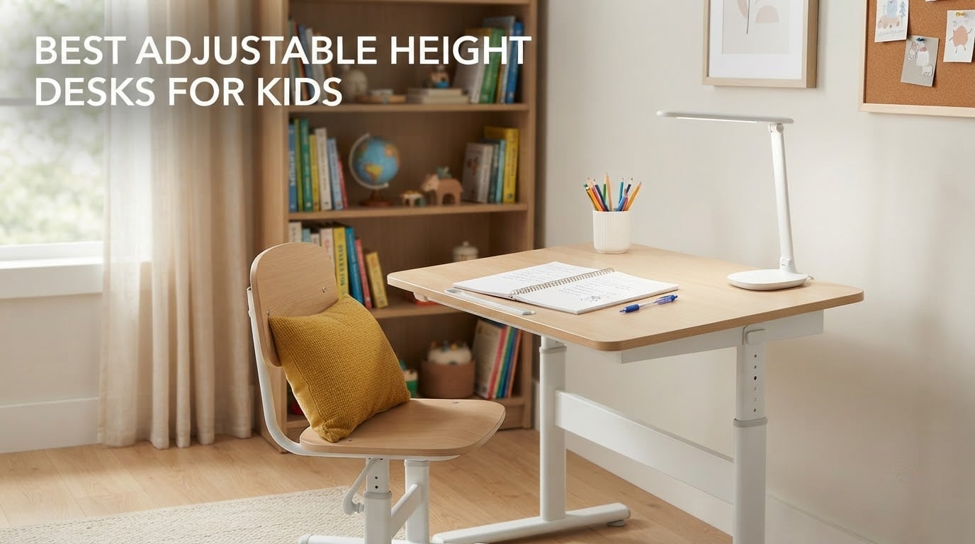 best adjustable height desks for kids