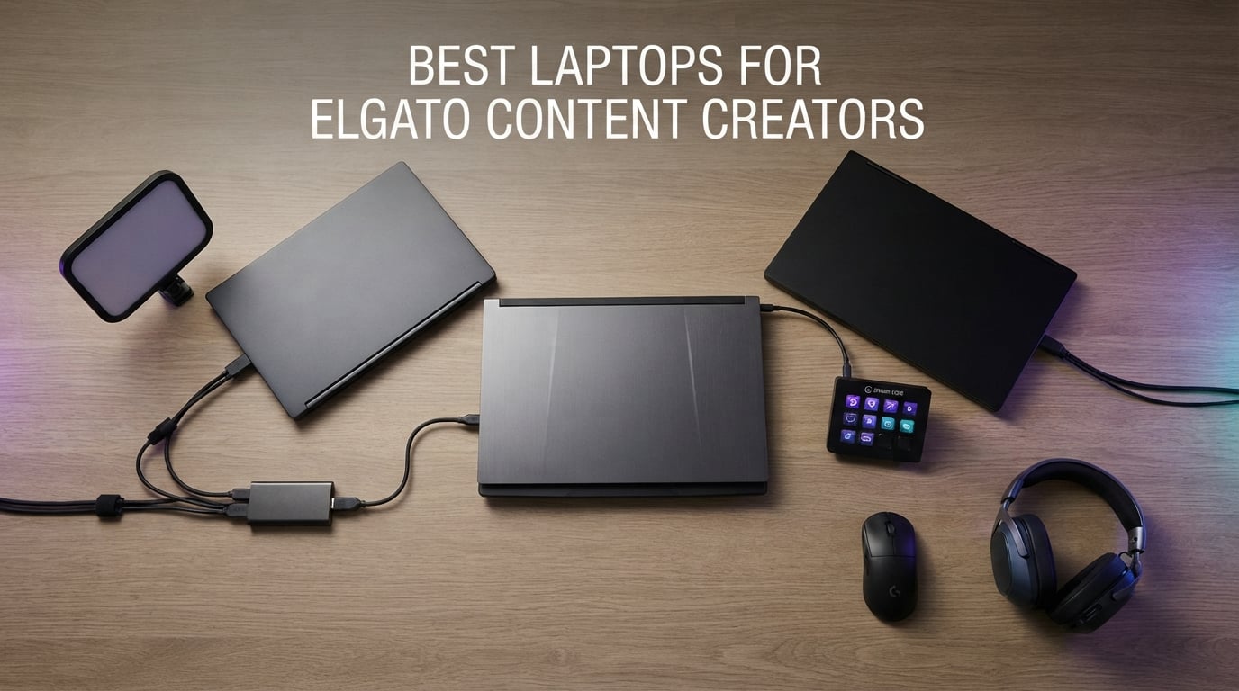 Best Laptops for Elgato Content Creators